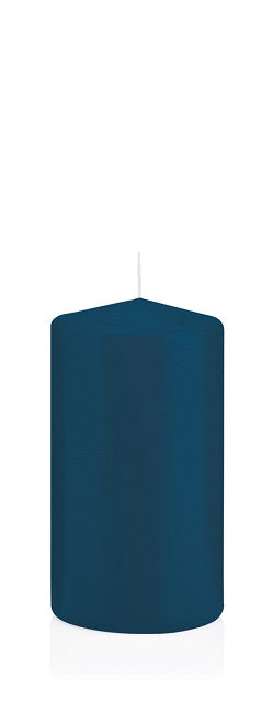 Candela Cilindrica 6X12 Cm Petrolio