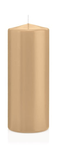 Candela Cilindrica 8X20 Cm Sabbia