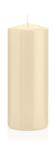 Candela Cilindrica 8X20 Cm Biscotto