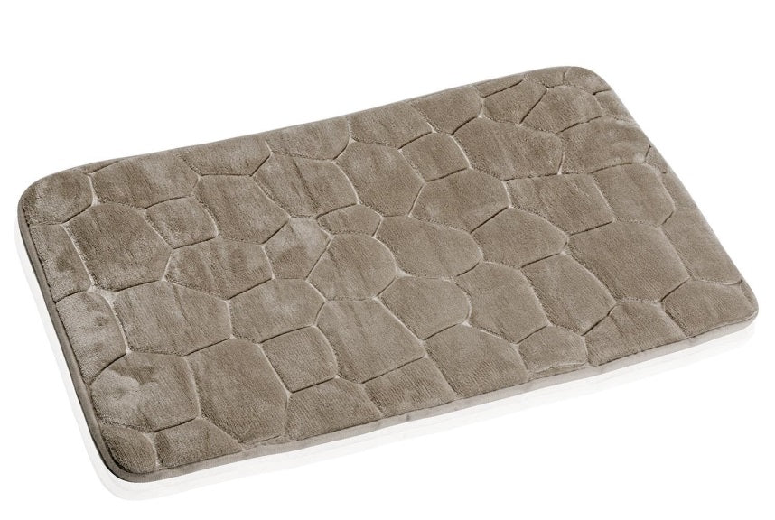 Tappeto Bagno Beige 70X45 Cm