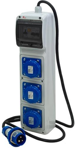 Quadro Asc Ip55 3 Prese Industriali