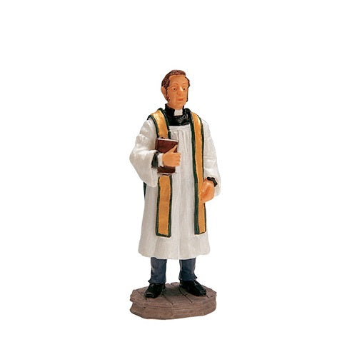 Reverend Smythe Lemax figurina decorativa per villaggio natalizio - DeMatteis.it
