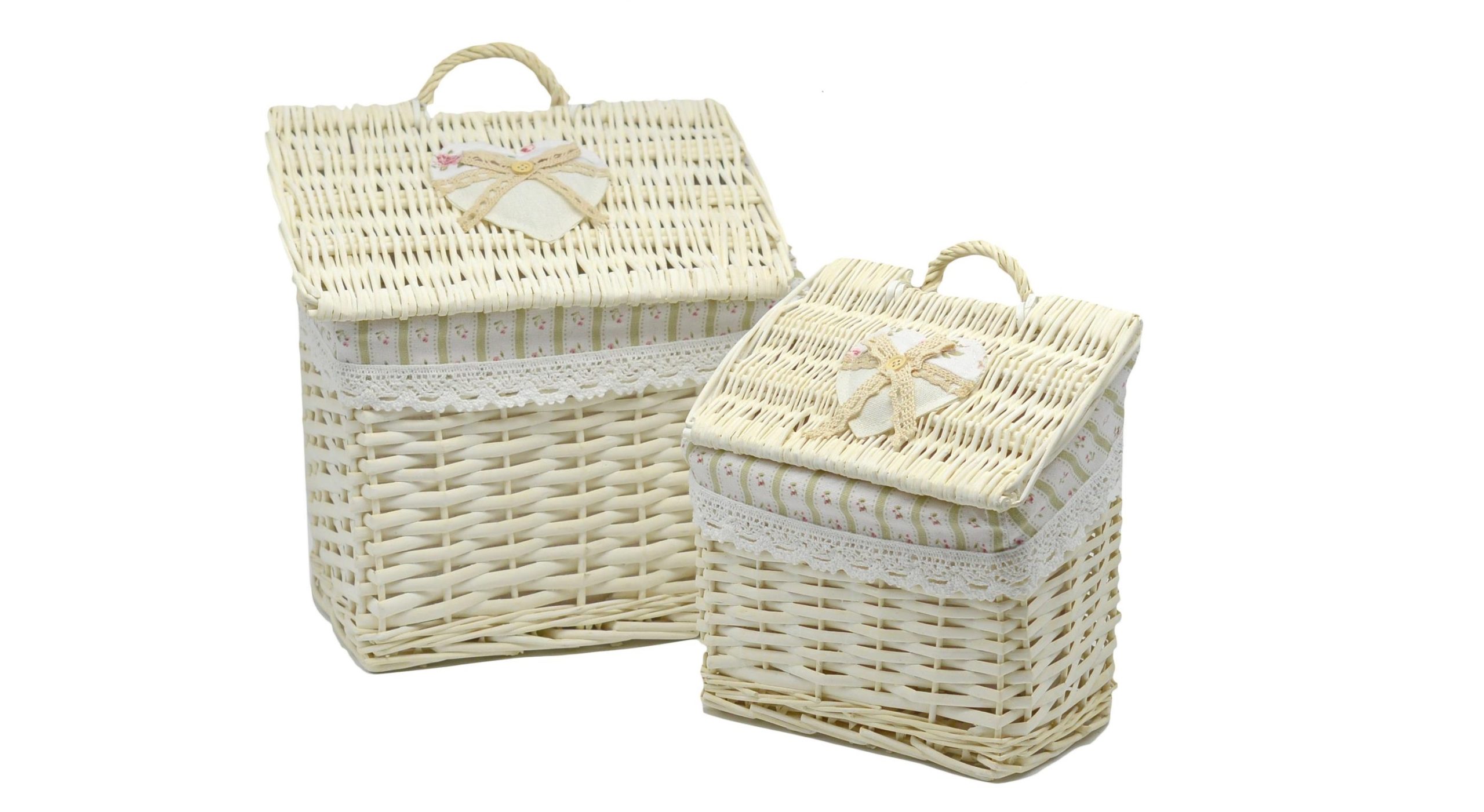 Cesto Portatutto Vimini Rosmary 27X19X29 Cm