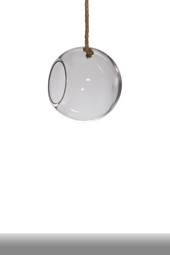 Sfera Vetro Con Corda D 18 Cm