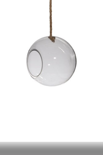 Sfera Vetro Con Corda D 20 Cm