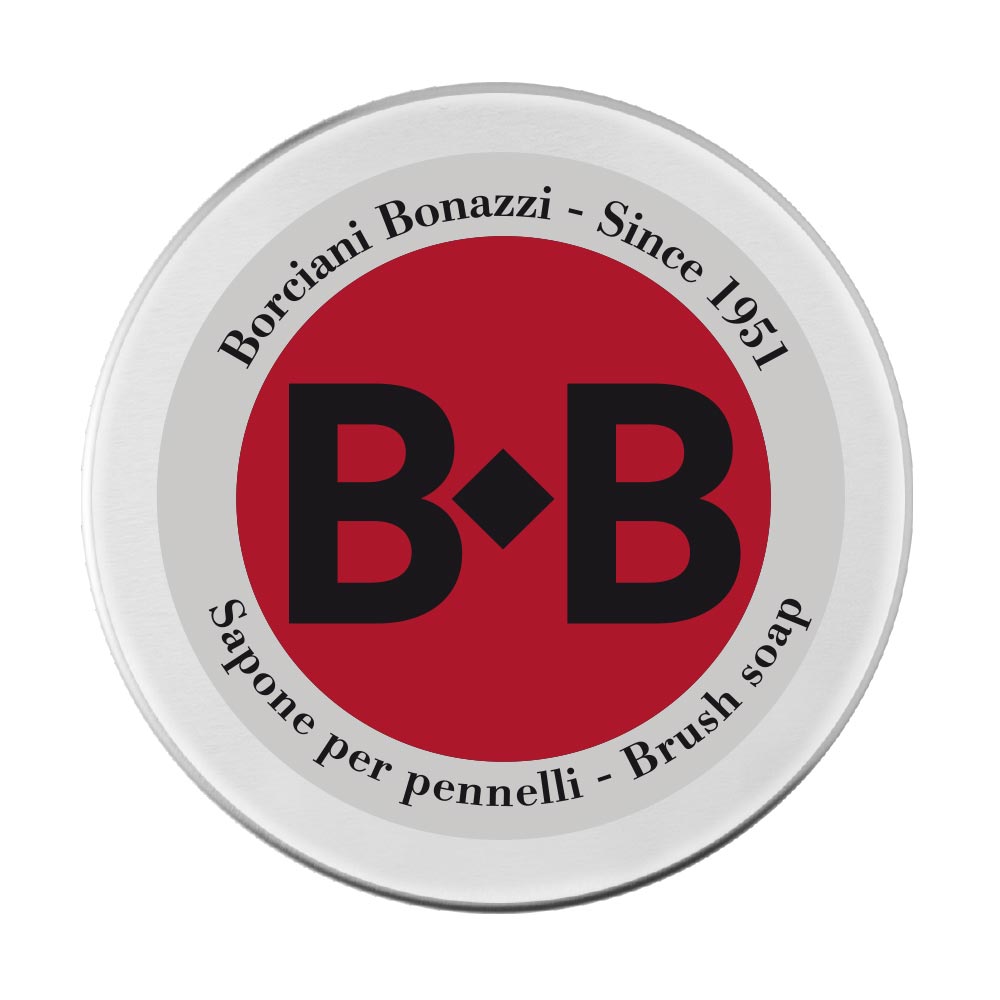 Sapone Vegetale Per Pennelli Box Aluminio Bb