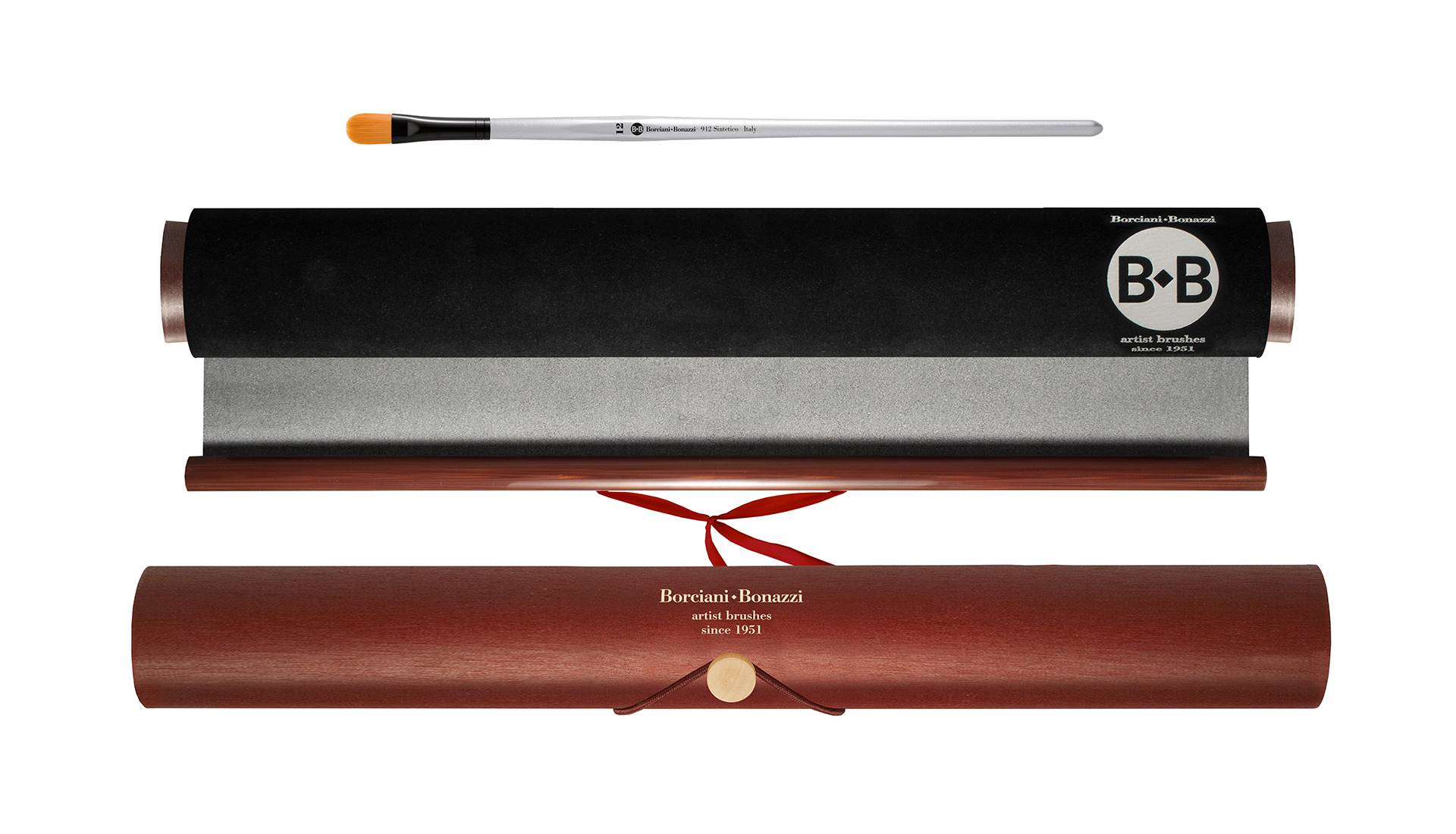 Set Calligrafia Compasso Astuccio Legno + Rot.Carta Magica Bb