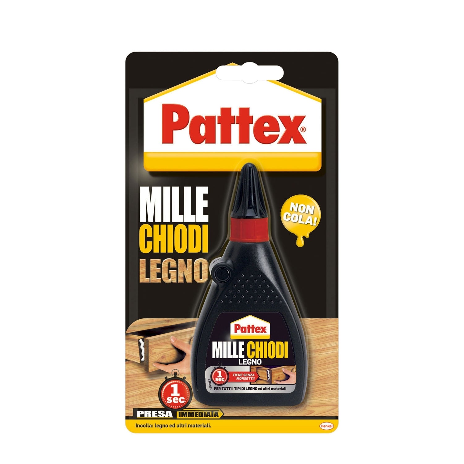 Pattex Millechiodi Legno 100 Gr