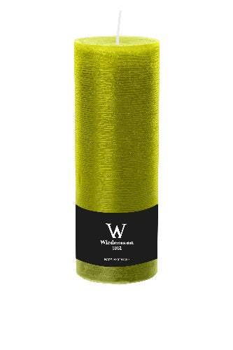 Candela Rustica 6,8X19 Cm Verde Mela