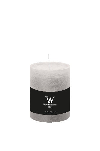 Candela Rustica 7,8X10 Cm Argento