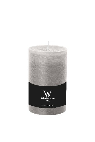 Candela Rustica 7,8X13 Cm Argento