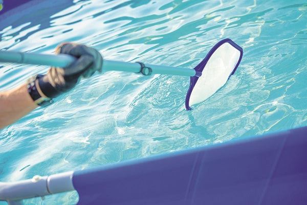 Retino piatto raccogli foglie per piscina