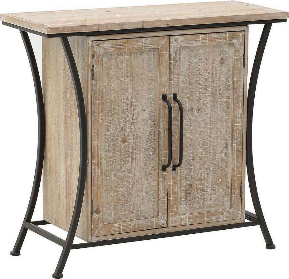 Mobile Legno Natural 84X34X77 Cm