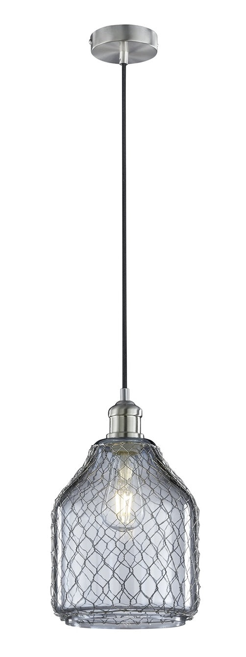 Sospensione Margit Silver E27 Trio