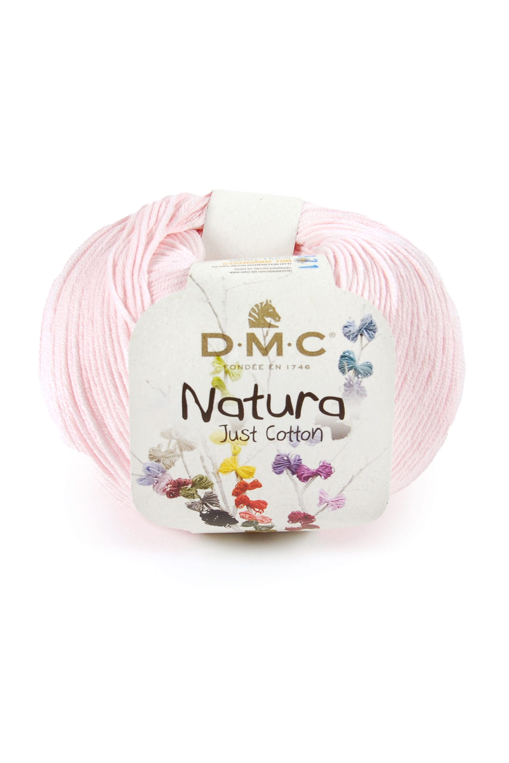 Cotone Dmc Natura Just Cotton Colore N06: Matassa di cotone morbido e naturale disponibile in una vasta gamma di tonalità vivaci e sfumate. | Dematteis.it