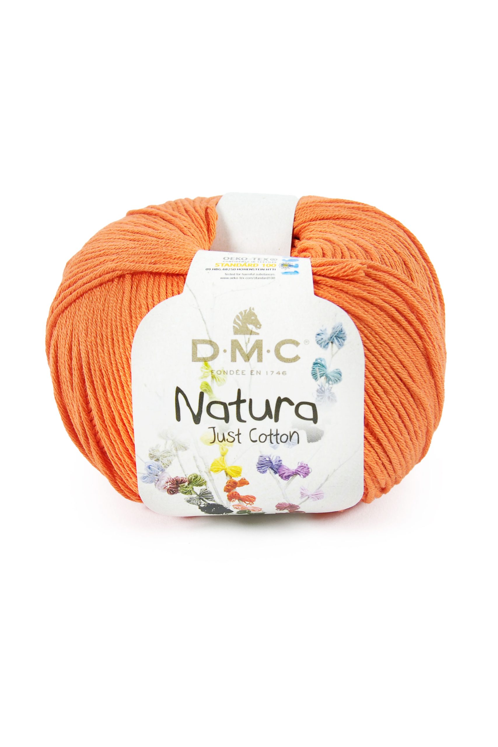 Cotone Dmc Natura Just Cotton Colore N105: Matassa di cotone naturale dalla morbida consistenza e colorazione delicata, ideale per progetti creativi e lavorazioni artigianali. | Dematteis.it