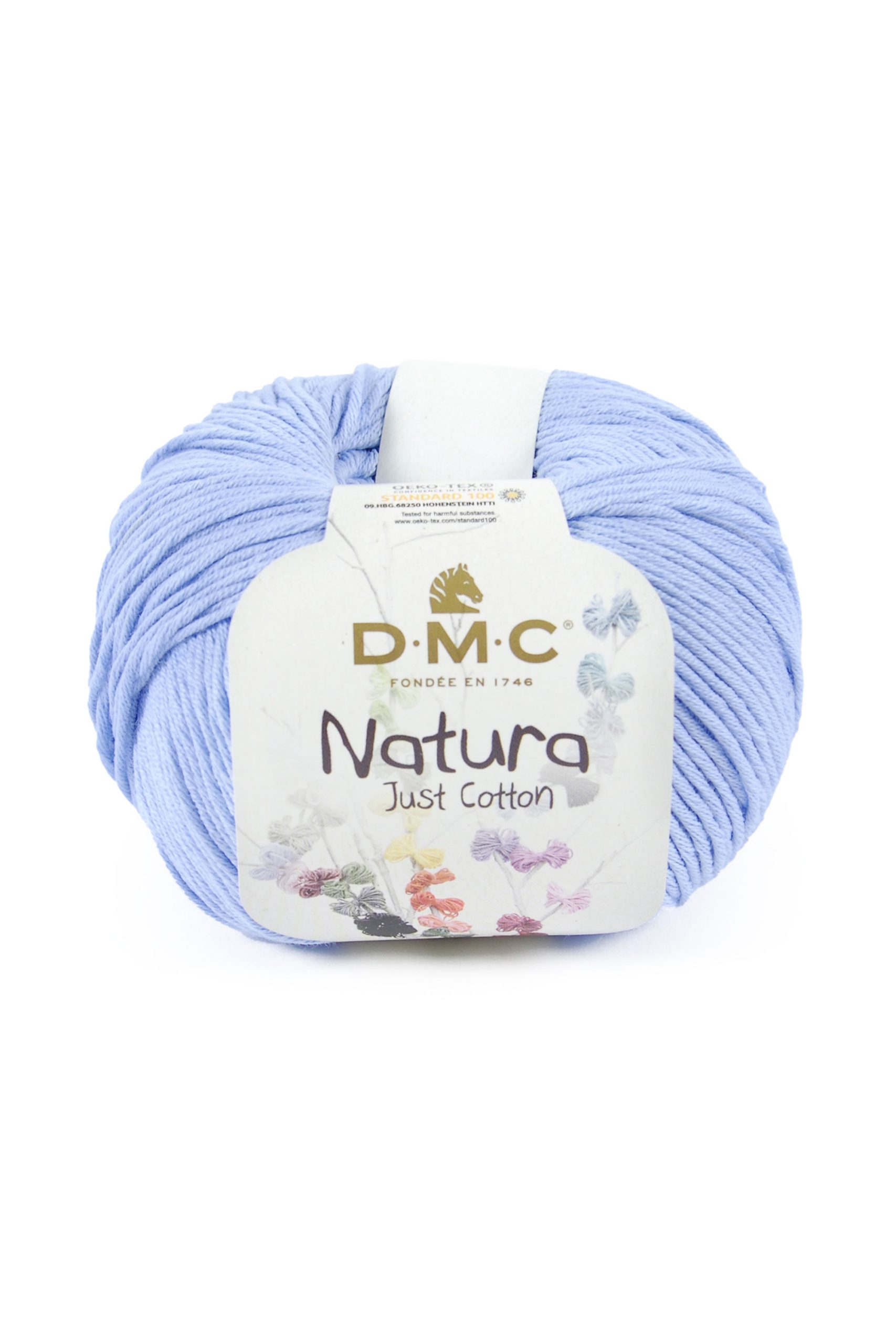 Cotone Dmc Natura Just Cotton Colore N106: Matassa di cotone naturale dalla texture morbida e leggera, ideale per lavori a maglia e uncinetto. | Dematteis.it