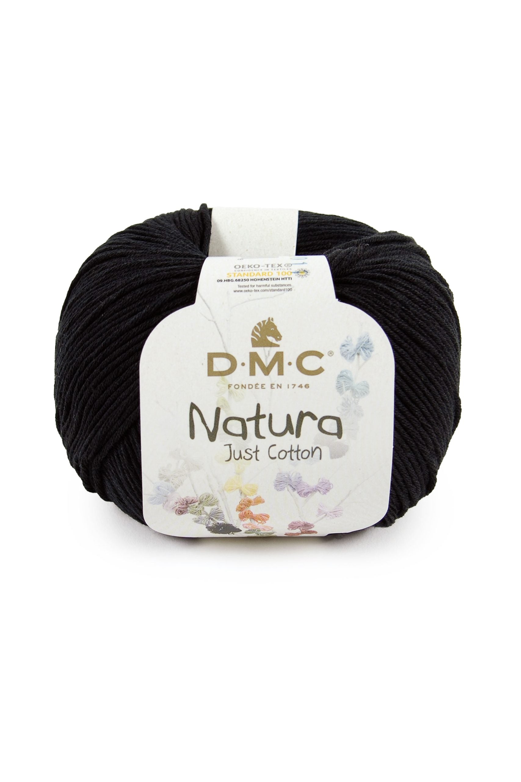 Cotone Dmc Natura Just Cotton Colore N11: Matassa di cotone naturale dalla trama morbida e resistente, ideale per progetti di artigianato e lavori a maglia. | Dematteis.it