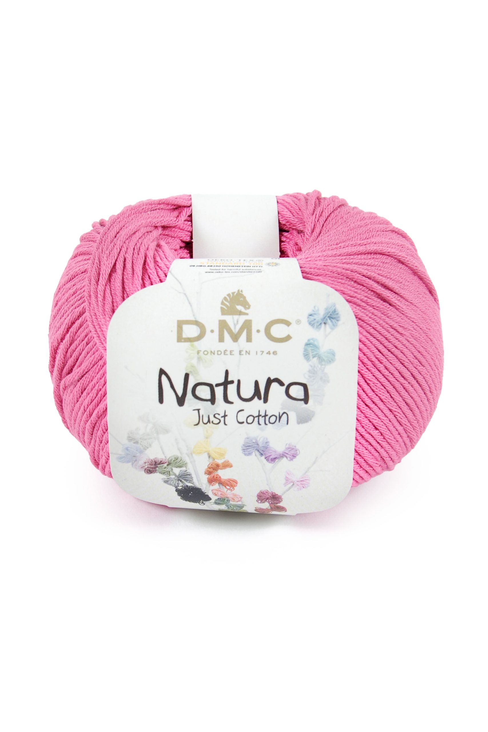 Cotone Dmc Natura Just Cotton Colore N114: Matassa di cotone naturale dalla texture morbida e setosa, disponibile in una vasta gamma di colori vivaci e brillanti. | Dematteis.it