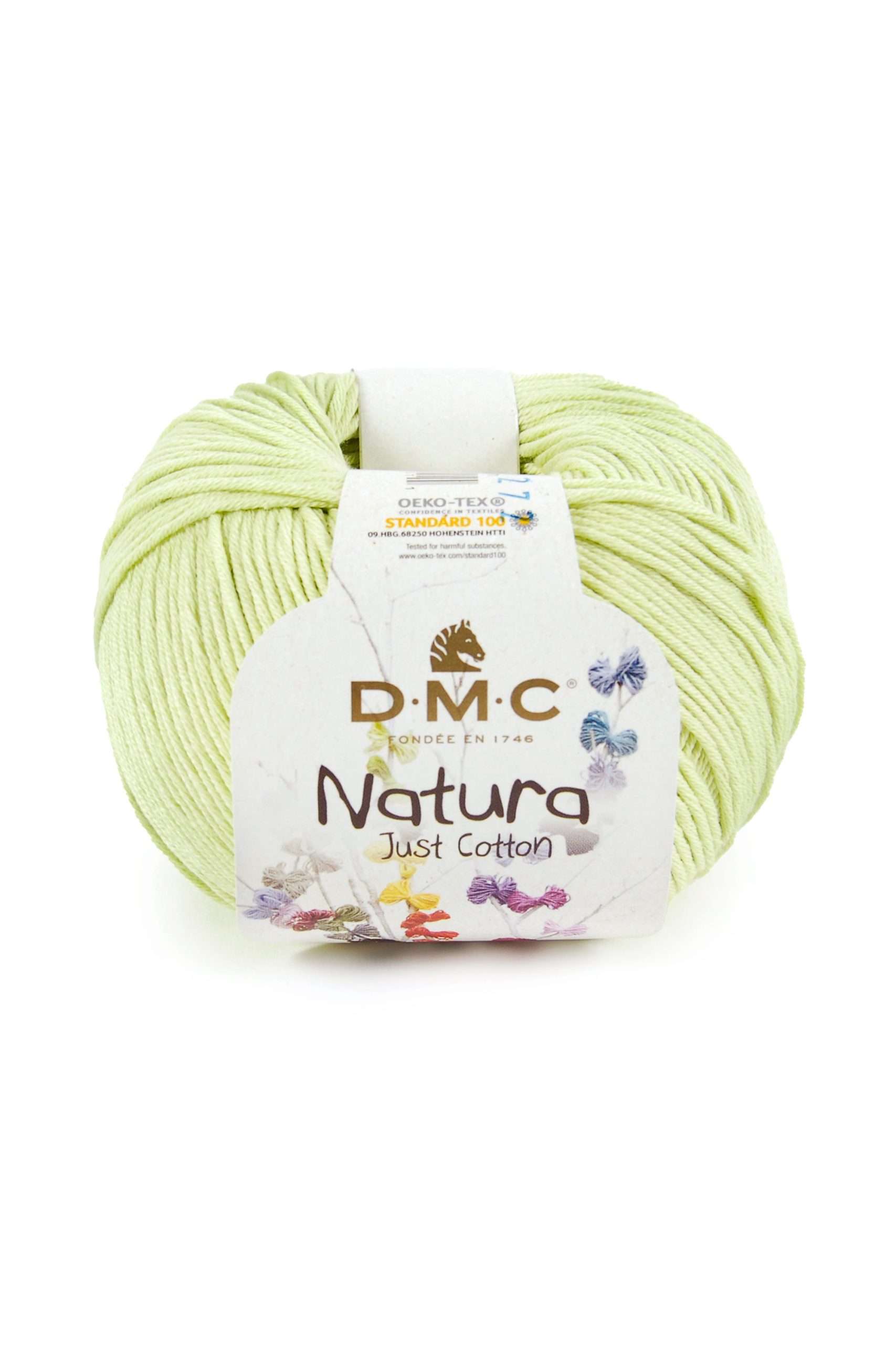 Cotone Dmc Natura Just Cotton Colore N12: Matassa di filato in fibra naturale di cotone, disponibile in una vasta gamma di tonalità, adatta a numerosi progetti di artigianato e creazioni tessili. | Dematteis.it