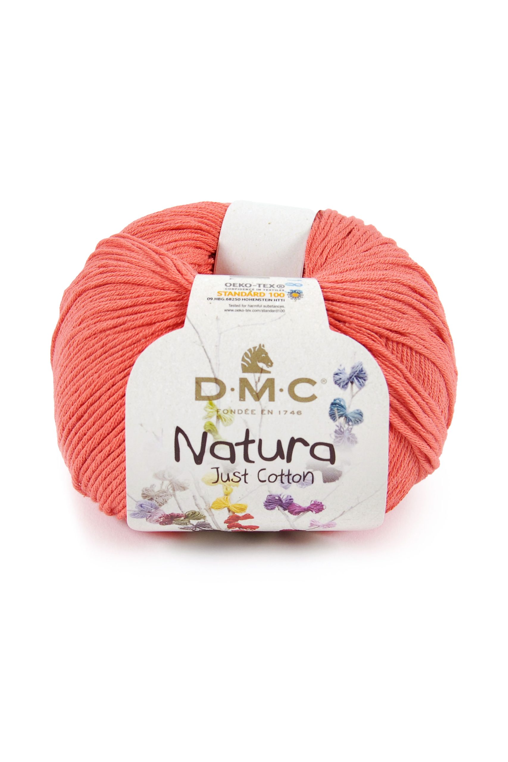 Cotone Dmc Natura Just Cotton Colore N18: Gomitolo di filato in cotone naturale disponibile in una vasta gamma di colori vivaci e sfumati. | Dematteis.it