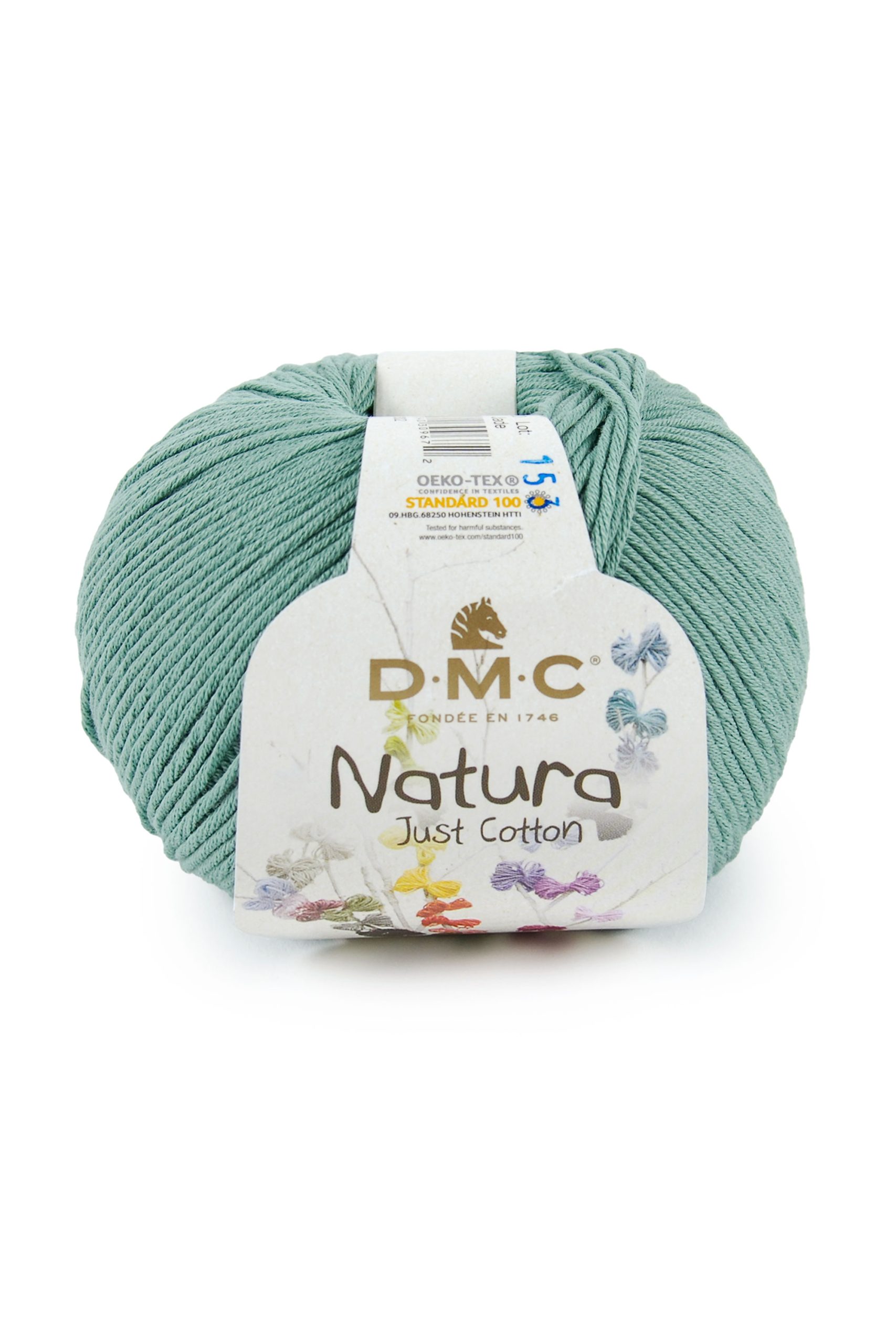 Cotone Dmc Natura Just Cotton Colore N20: Matassa di cotone naturale in una tonalità delicata, ideale per lavori di tessitura e uncinetto. | Dematteis.it