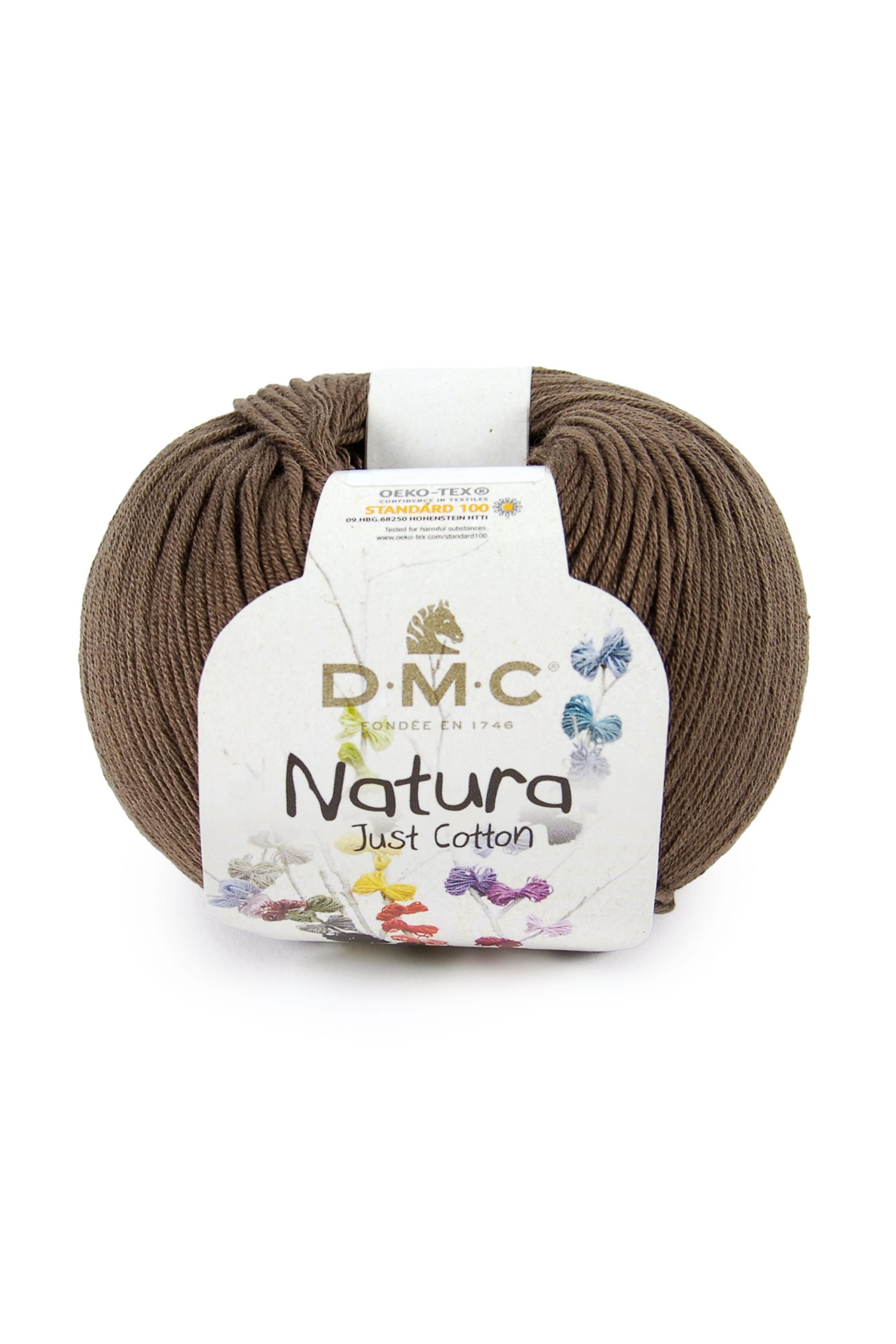 Cotone Dmc Natura Just Cotton Colore N22: Matassa di cotone naturale dalle morbide sfumature di colore, ideale per progetti di cucito, uncinetto e tessitura. | Dematteis.it