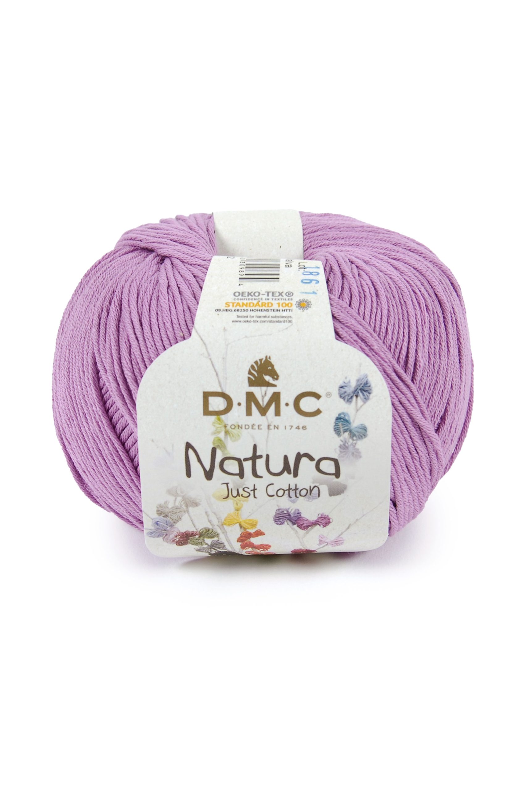 Cotone Dmc Natura Just Cotton Colore N31: Matassa di cotone naturale dalla morbida consistenza e sfumature delicate, ideale per progetti di artigianato e lavori a maglia. | Dematteis.it