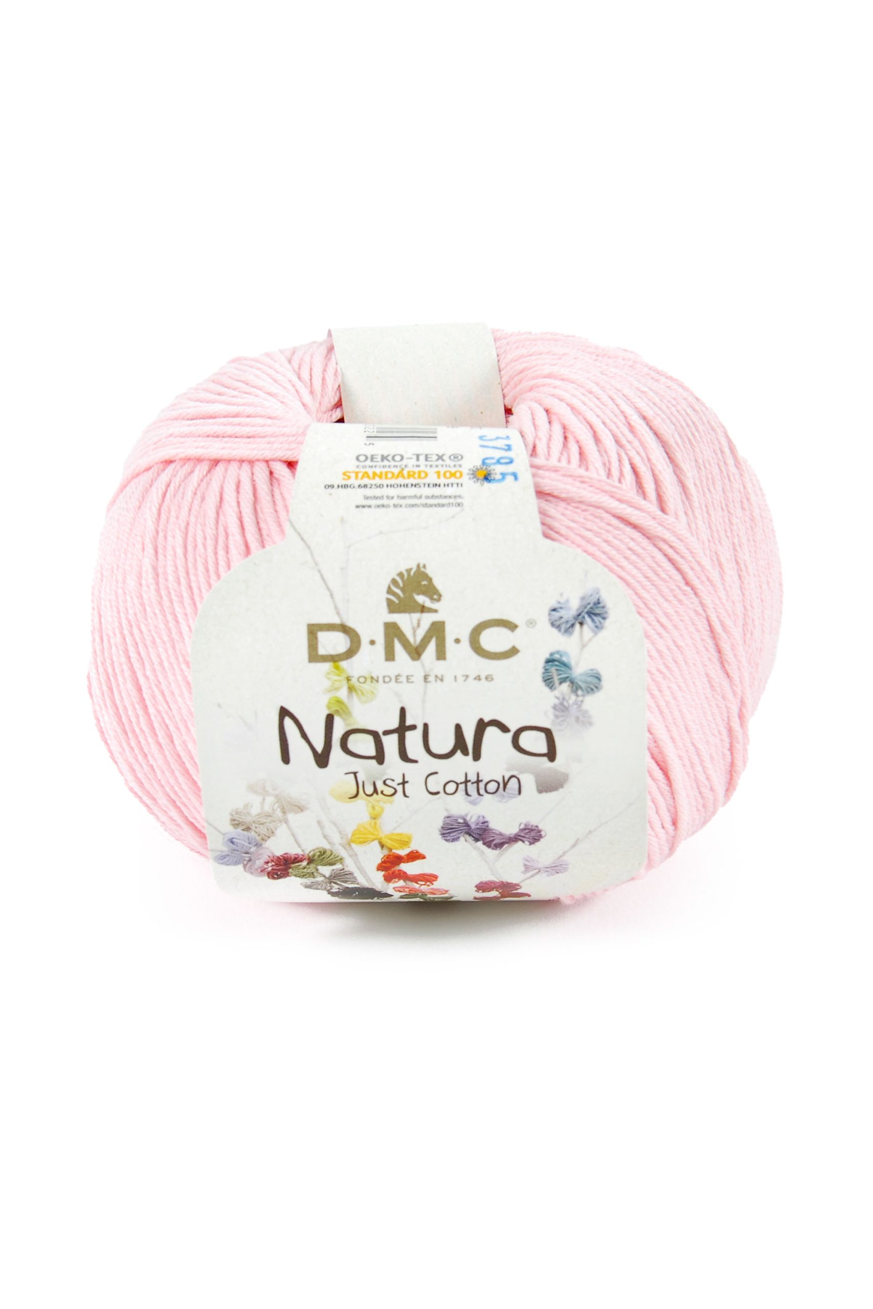 Cotone Dmc Natura Just Cotton Colore N404: Matassa di morbido cotone naturale con tonalità delicate, ideale per lavori a maglia e uncinetto. | Dematteis.it