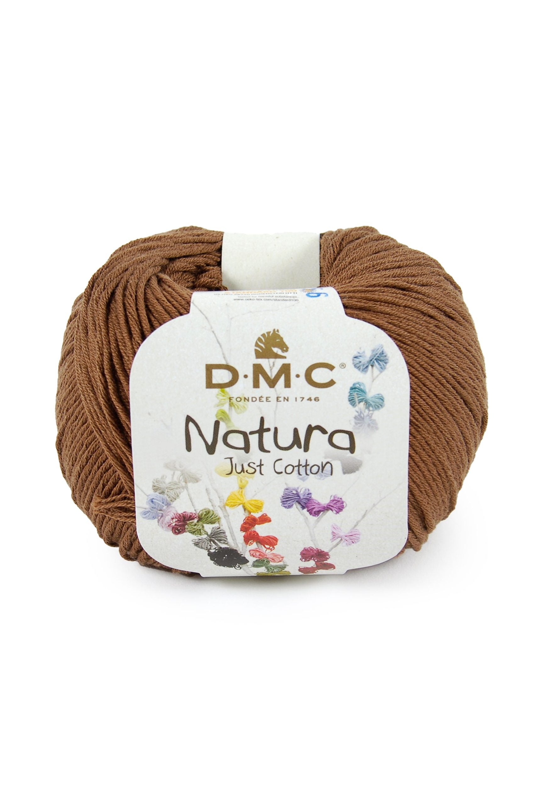 Cotone Dmc Natura Just Cotton Colore N41: Matassa di cotone naturale morbido e resistente, ideale per realizzare progetti creativi e artigianali. | Dematteis.it