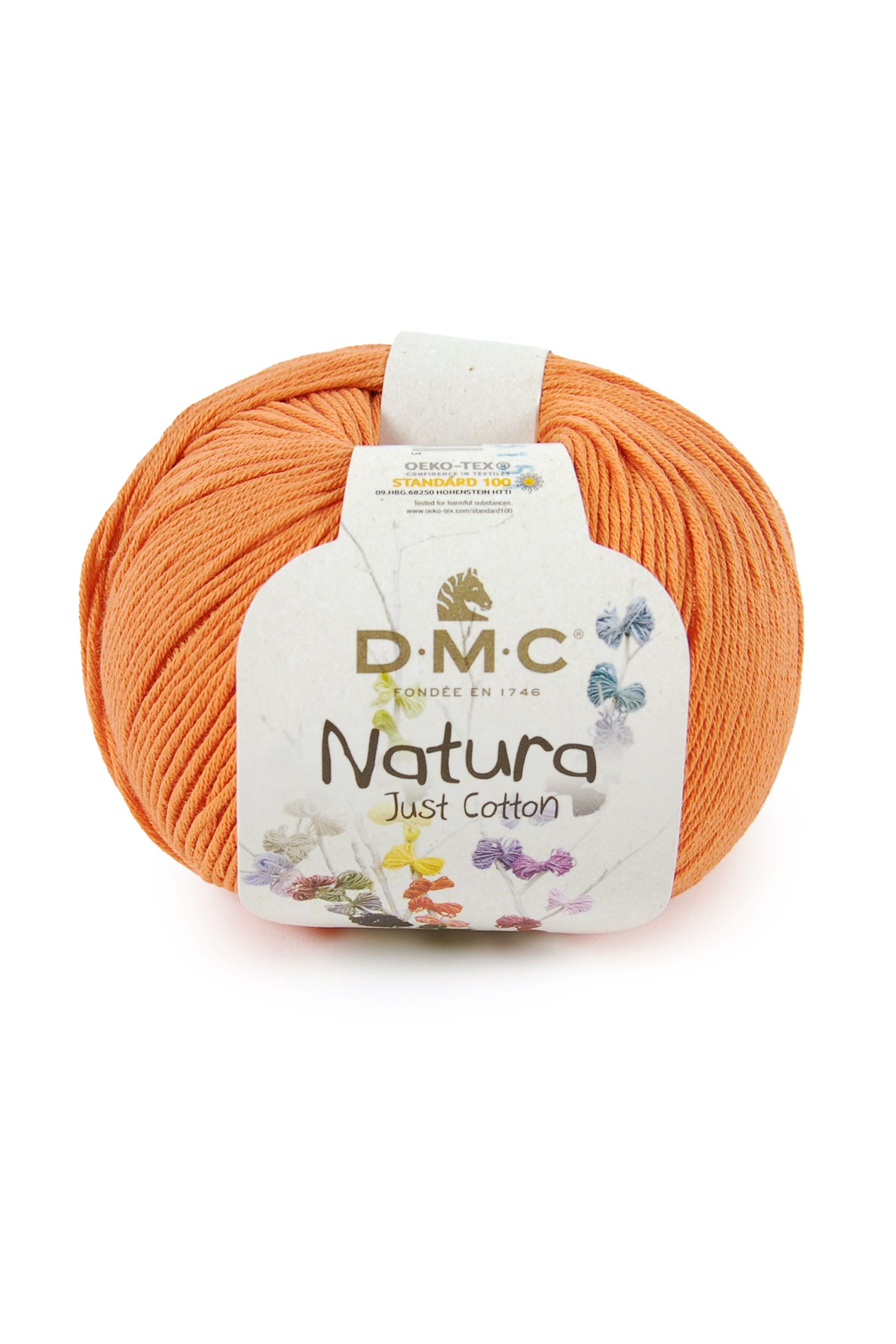 Cotone Dmc Natura Just Cotton Colore N47: Matassa di morbido cotone naturale disponibile in una vasta gamma cromatica ideale per progetti di tessitura, uncinetto e ricamo. | Dematteis.it