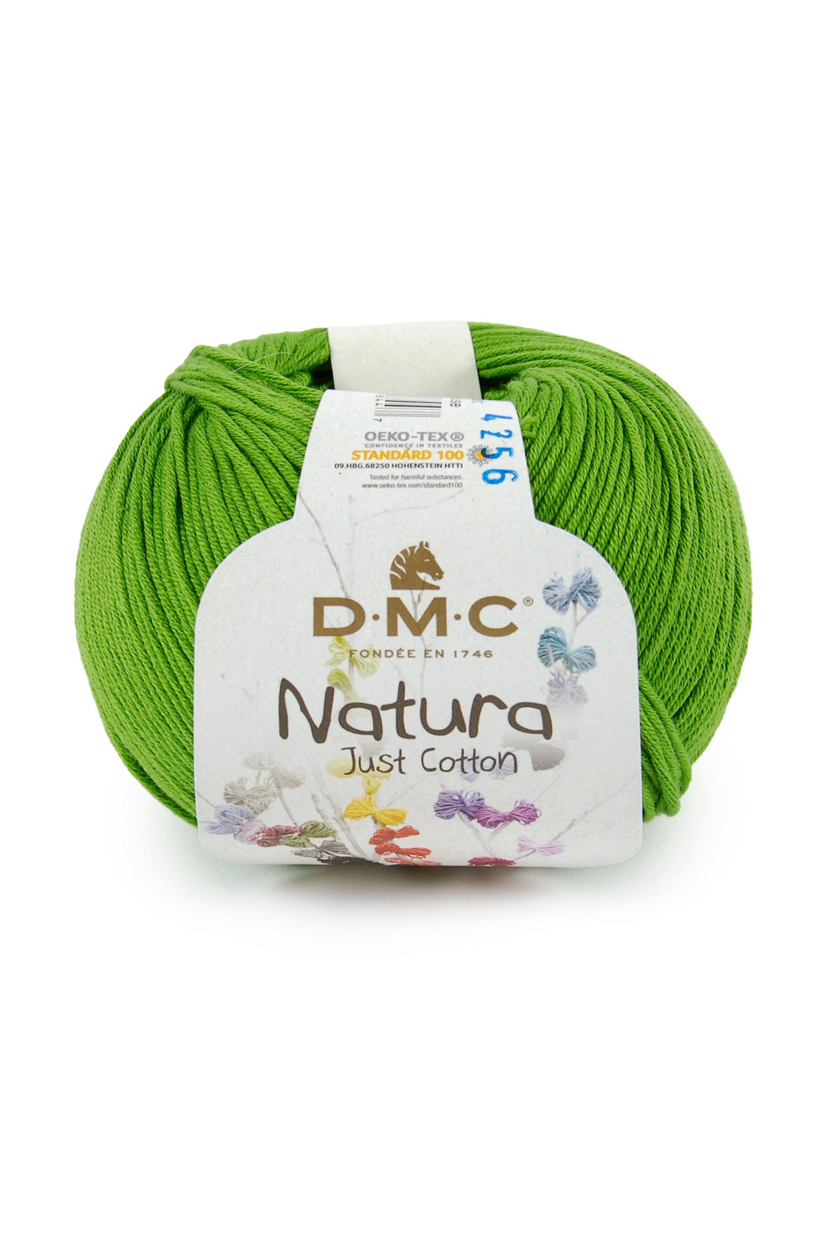 Cotone Dmc Natura Just Cotton Colore N48: Matassa di cotone naturale dalla trama morbida e piacevole al tatto, ideale per realizzare progetti di artigianato e tessitura. | Dematteis.it