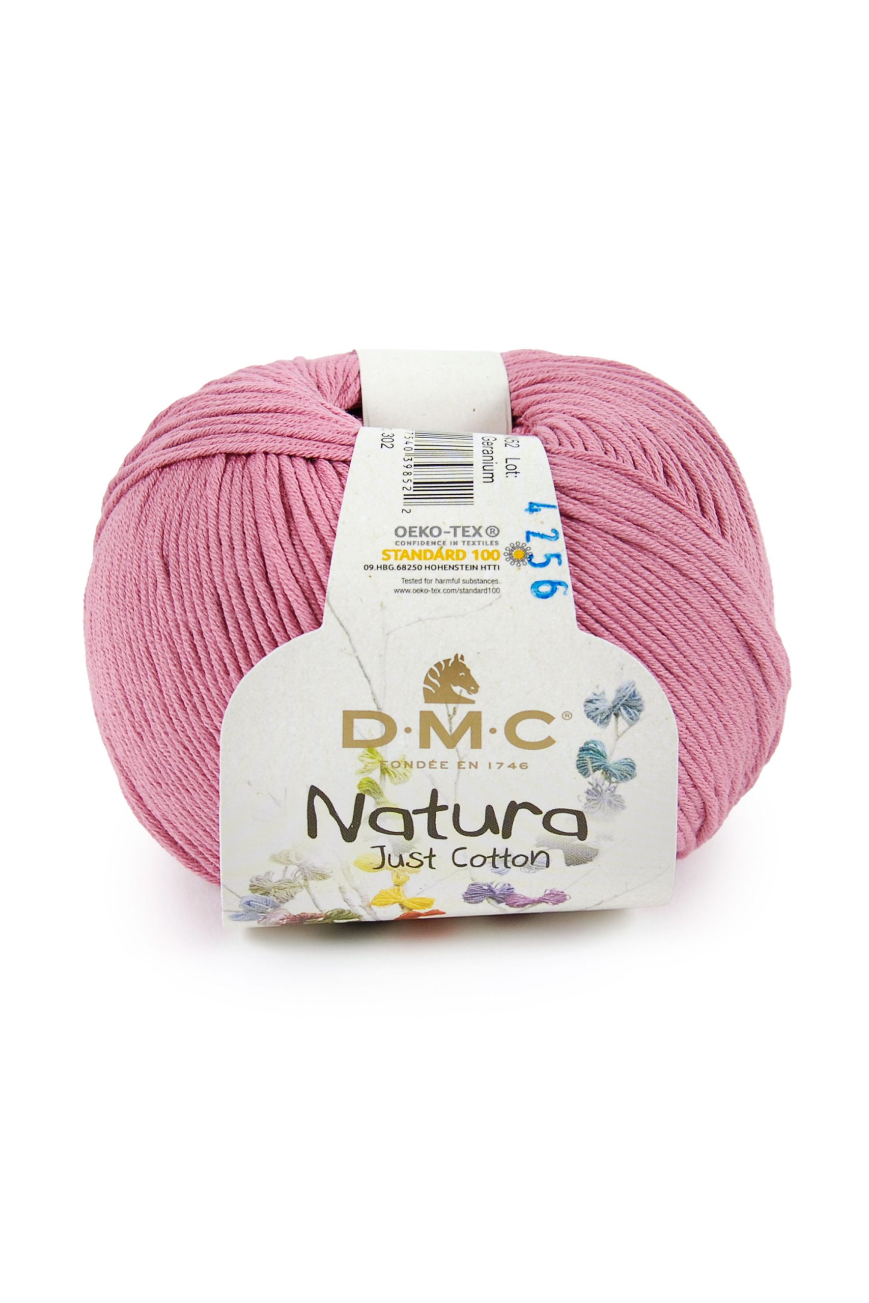 Cotone Dmc Natura Just Cotton Colore N52: Matassa di cotone naturale con tinta unita, adatta a progetti di cucito, ricamo e uncinetto. | Dematteis.it