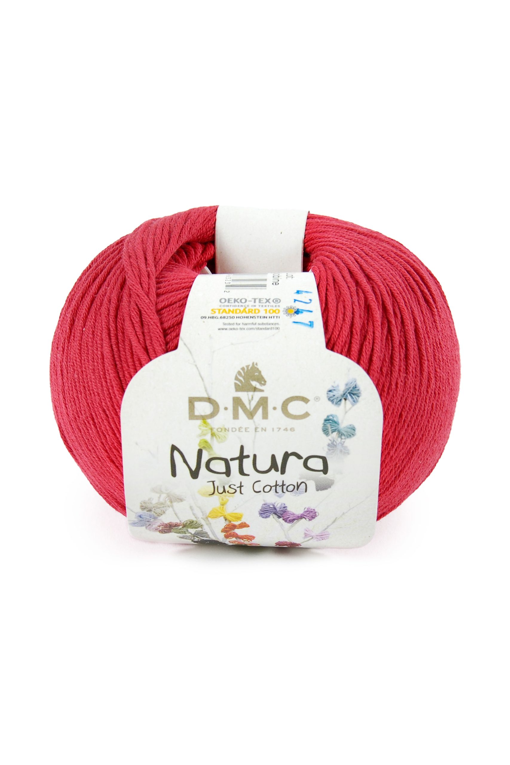 Cotone Dmc Natura Just Cotton Colore N555: Matassa di filato in morbido cotone naturale dalle tonalità neutre, ideale per lavori a maglia e uncinetto. | Dematteis.it