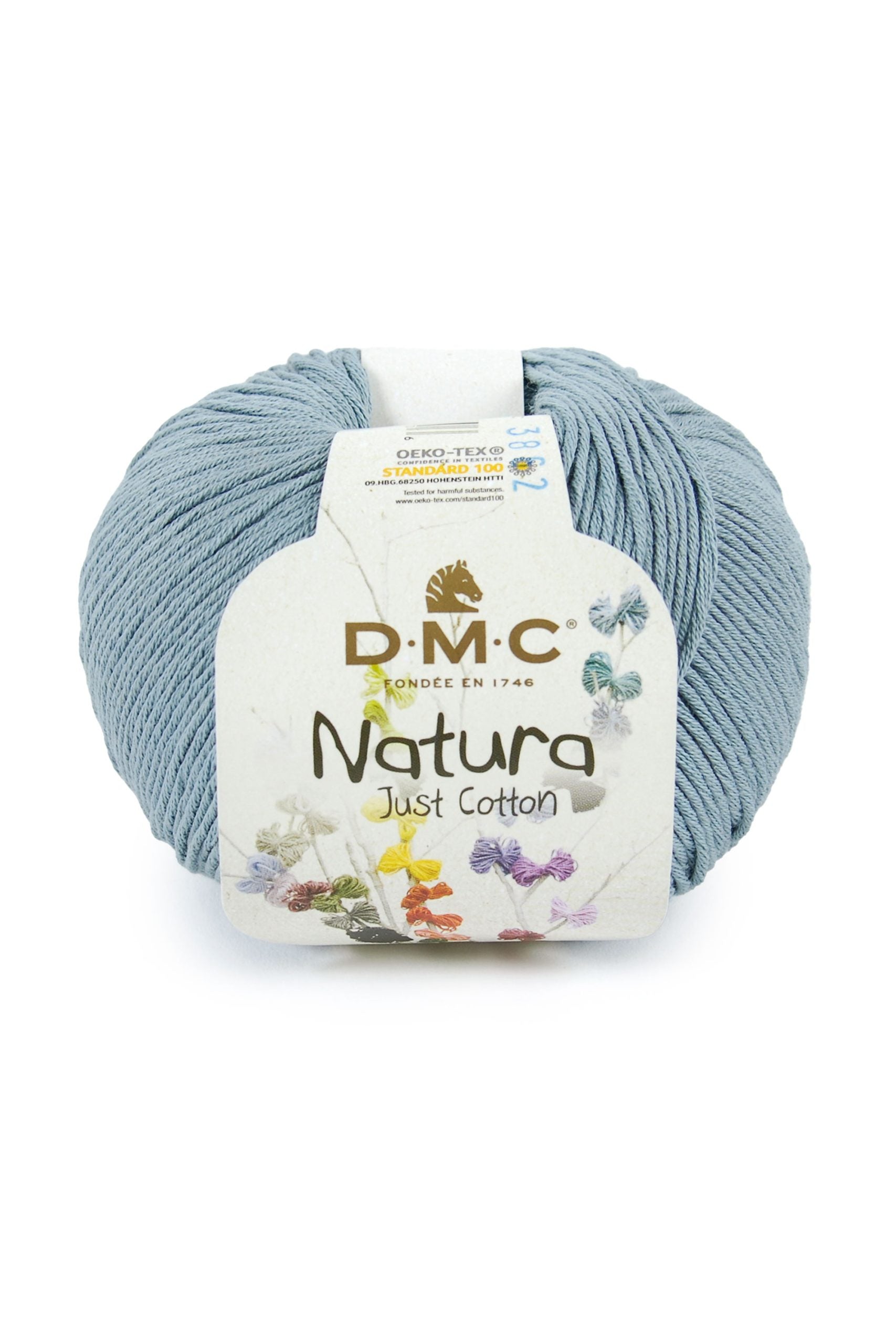 Cotone Dmc Natura Just Cotton Colore N56: Matassa di pregiato cotone naturale disponibile in una vasta gamma di tonalità per progetti di artigianato e tessitura. | Dematteis.it