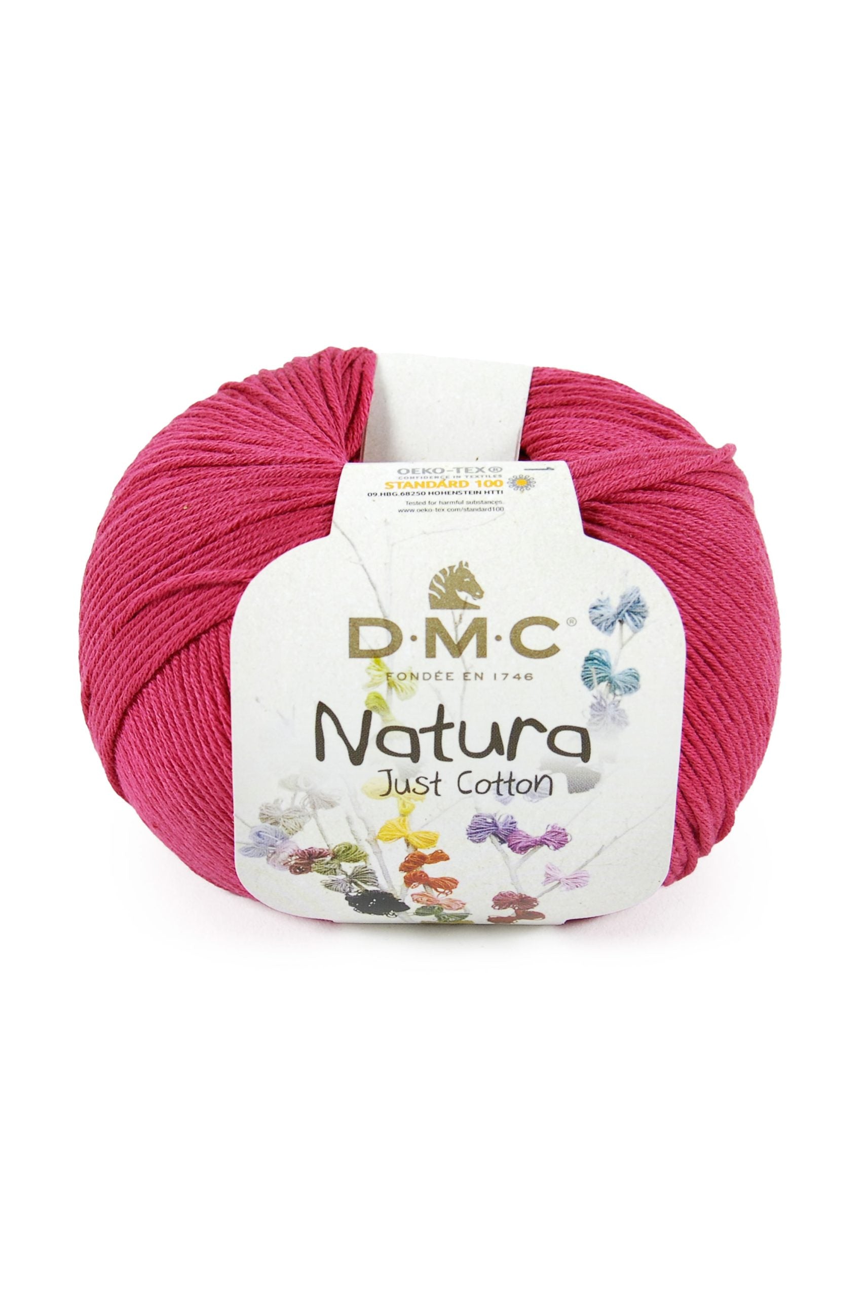Cotone Dmc Natura Just Cotton Colore N61: Matassa di cotone naturale dalla morbida consistenza e tonalità delicata, ideale per lavorazioni artigianali e progetti di tessitura. | Dematteis.it