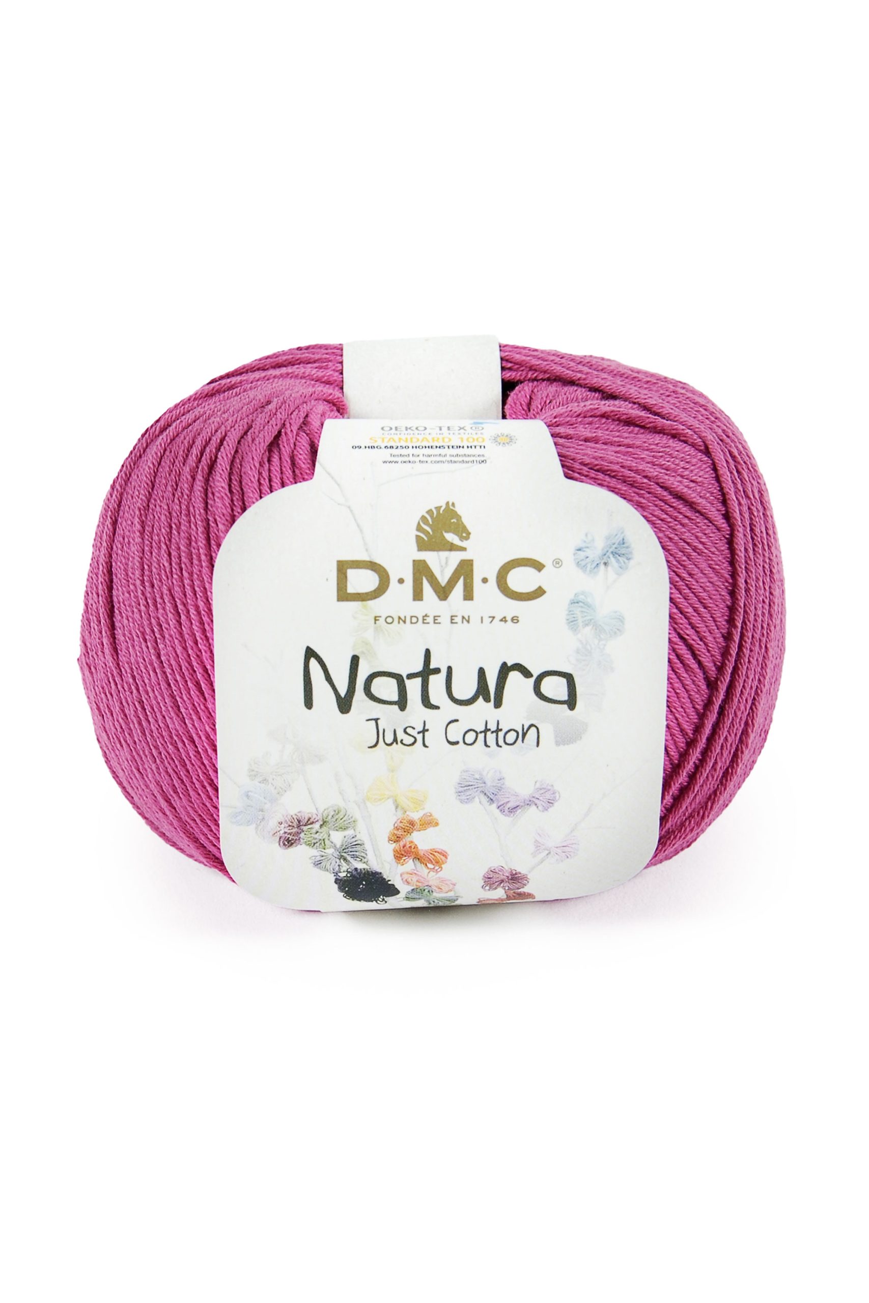 Cotone Dmc Natura Just Cotton Colore N62: Matassa di filato in fibra naturale di cotone, disponibile in una vasta gamma di tonalità calde e avvolgenti per realizzare progetti artigianali. | Dematteis.it