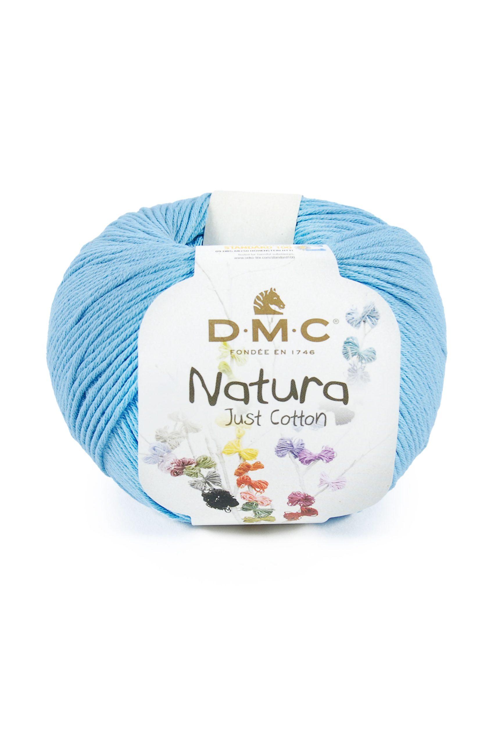 Cotone Dmc Natura Just Cotton Colore N70: Matassa di cotone naturale di pregiata qualità, disponibile in una vasta gamma di tonalità vivaci e delicate. | Dematteis.it