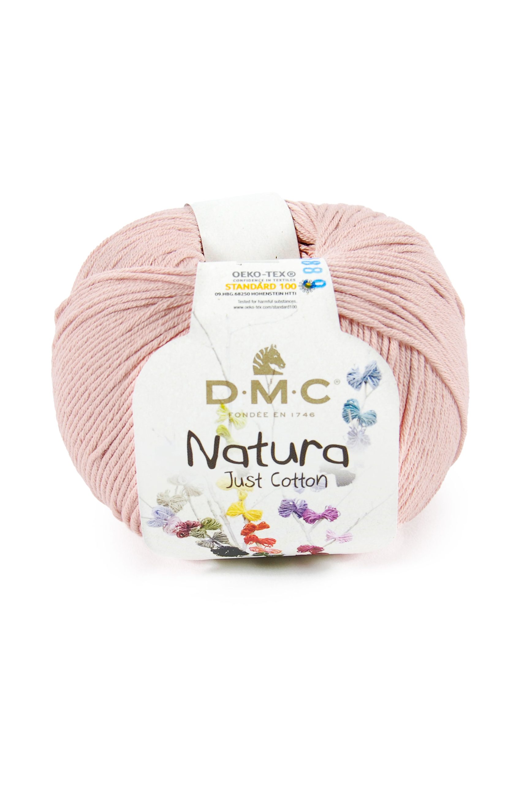 Cotone Dmc Natura Just Cotton Colore N82: Matassa di morbido filato in puro cotone naturale disponibile in una vasta gamma di tonalità vivaci e sfumature delicate. | Dematteis.it