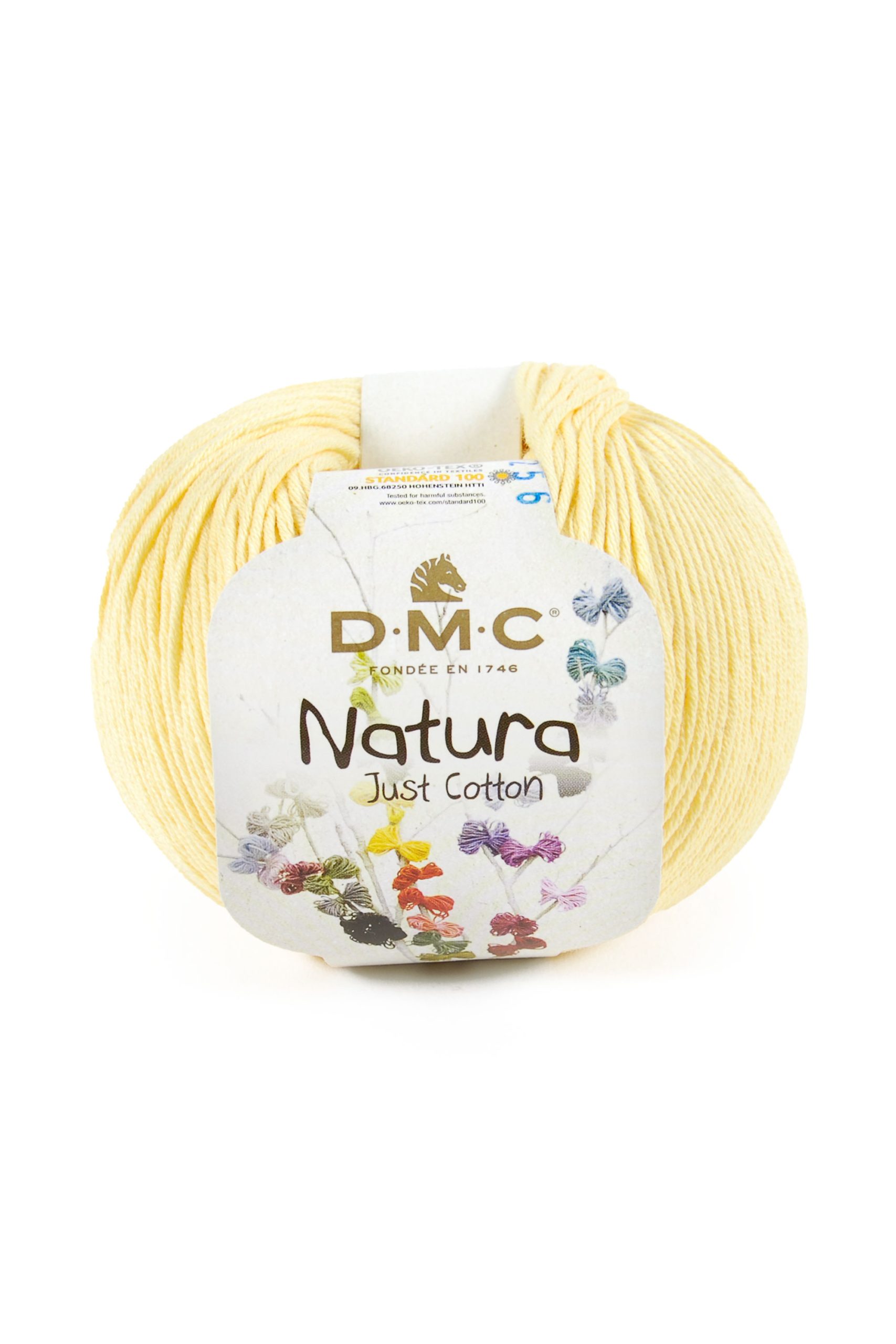 Cotone Dmc Natura Just Cotton Colore N83: Matassa di cotone naturale morbido e resistente, ideale per lavori di tessitura e uncinetto. | Dematteis.it