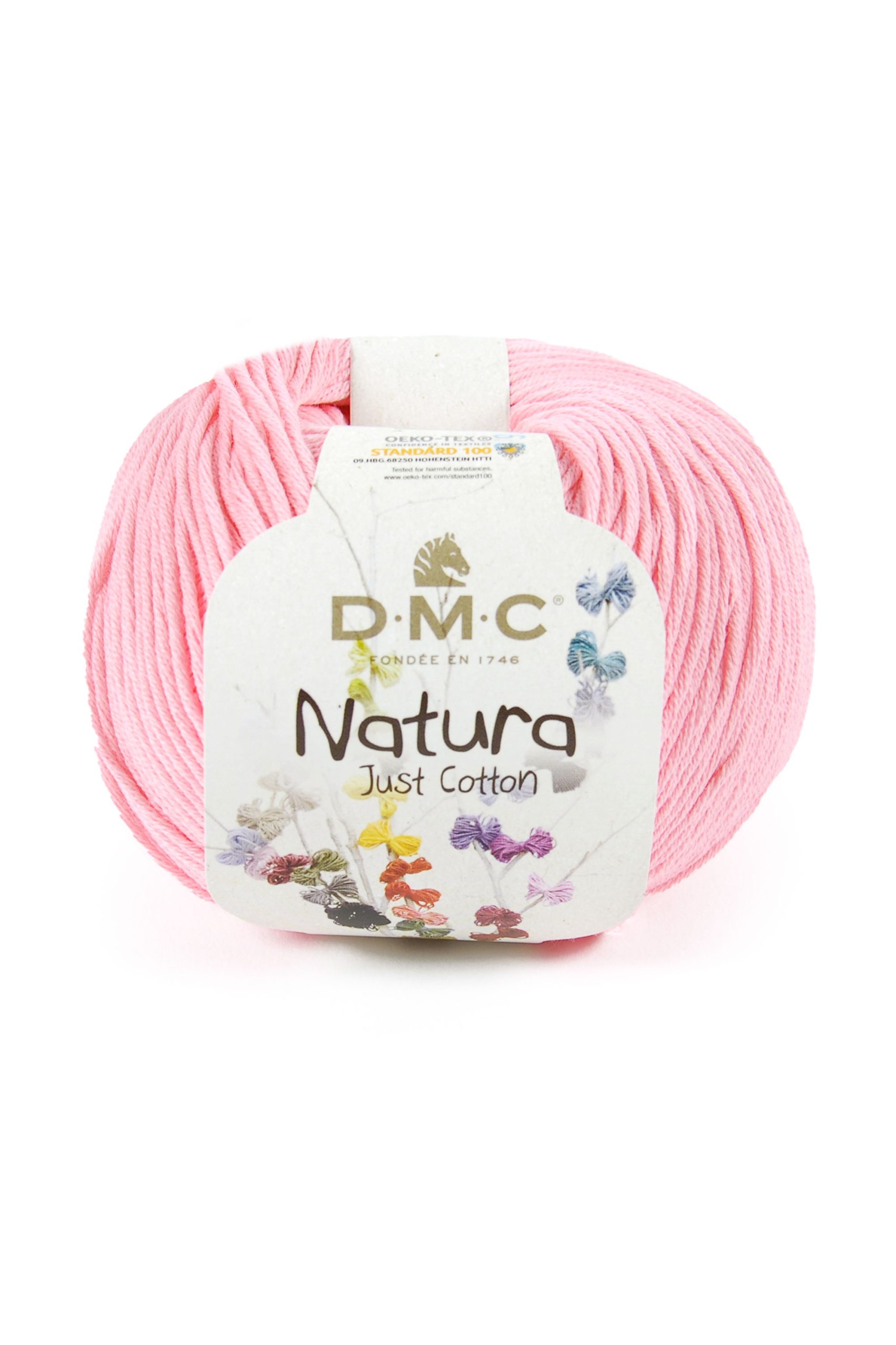 Cotone Dmc Natura Just Cotton Colore N98: Matassa di cotone naturale dalle tonalità neutre, ideale per progetti di tessitura, uncinetto e ricamo. | Dematteis.it
