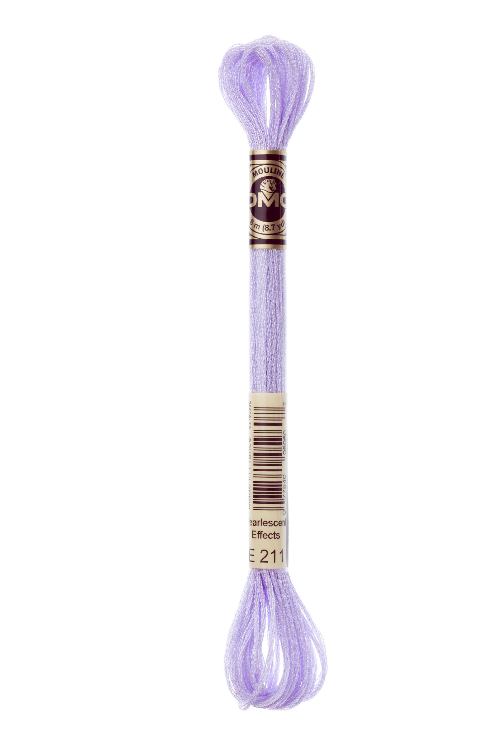 Cotone Dmc Mouline Effet Lumiere Colore E211: Filo di cotone dalla trama morbida e luminosa, disponibile in una vasta gamma di colori vivaci e sfumati. | Dematteis.it