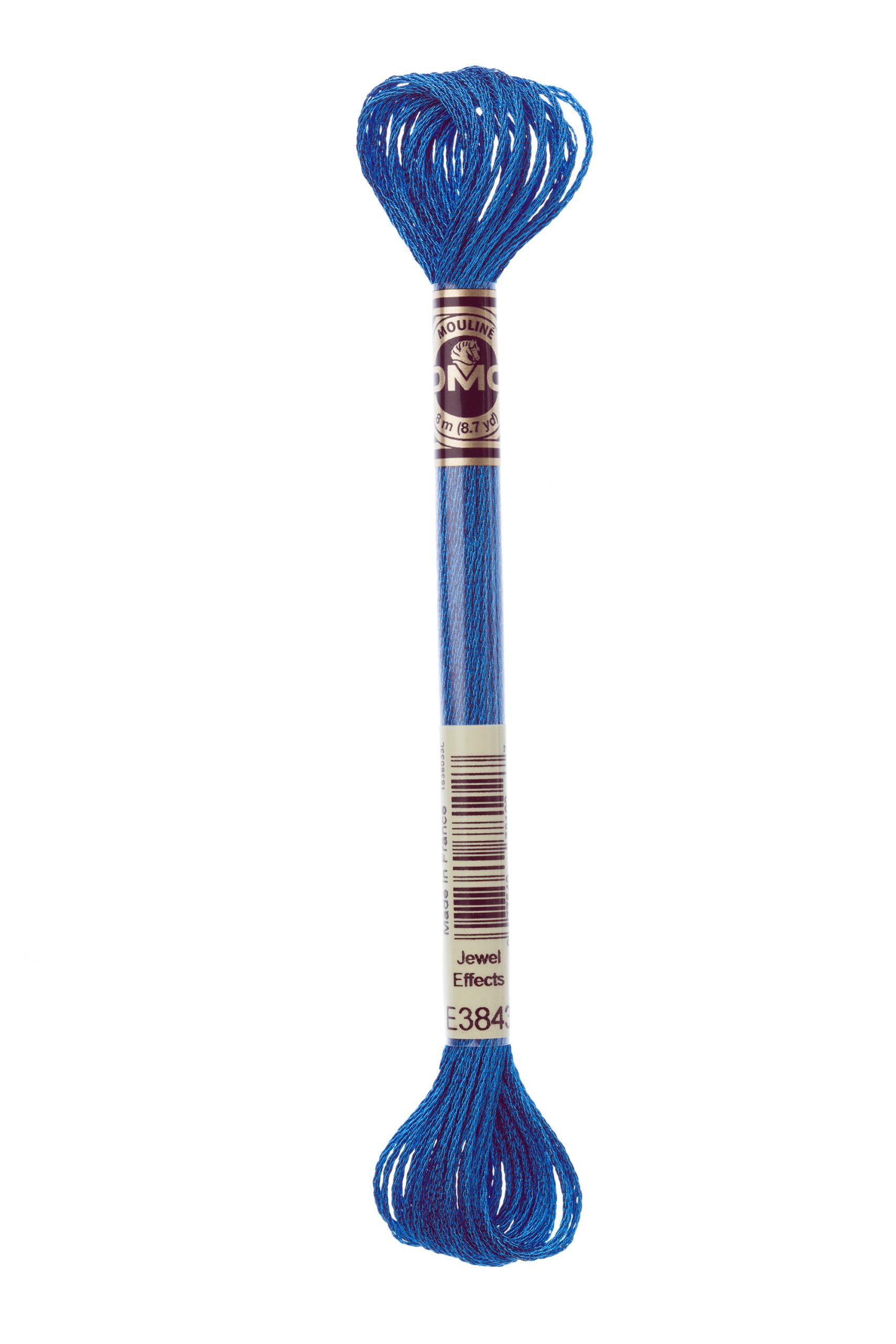 Cotone Dmc Mouline Effet Lumiere Colore E3843: Filo di cotone multicolore con effetto luminoso, ideale per progetti di ricamo e tessitura. | Dematteis.it