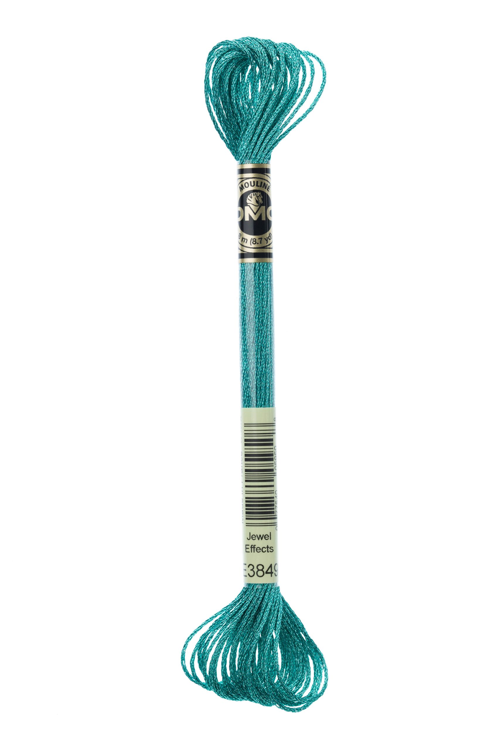 Cotone Dmc Mouline Effet Lumiere Colore E3849: Filo di cotone dal morbido effetto luminoso, ideale per realizzare lavori di ricamo, uncinetto e tessitura. | Dematteis.it