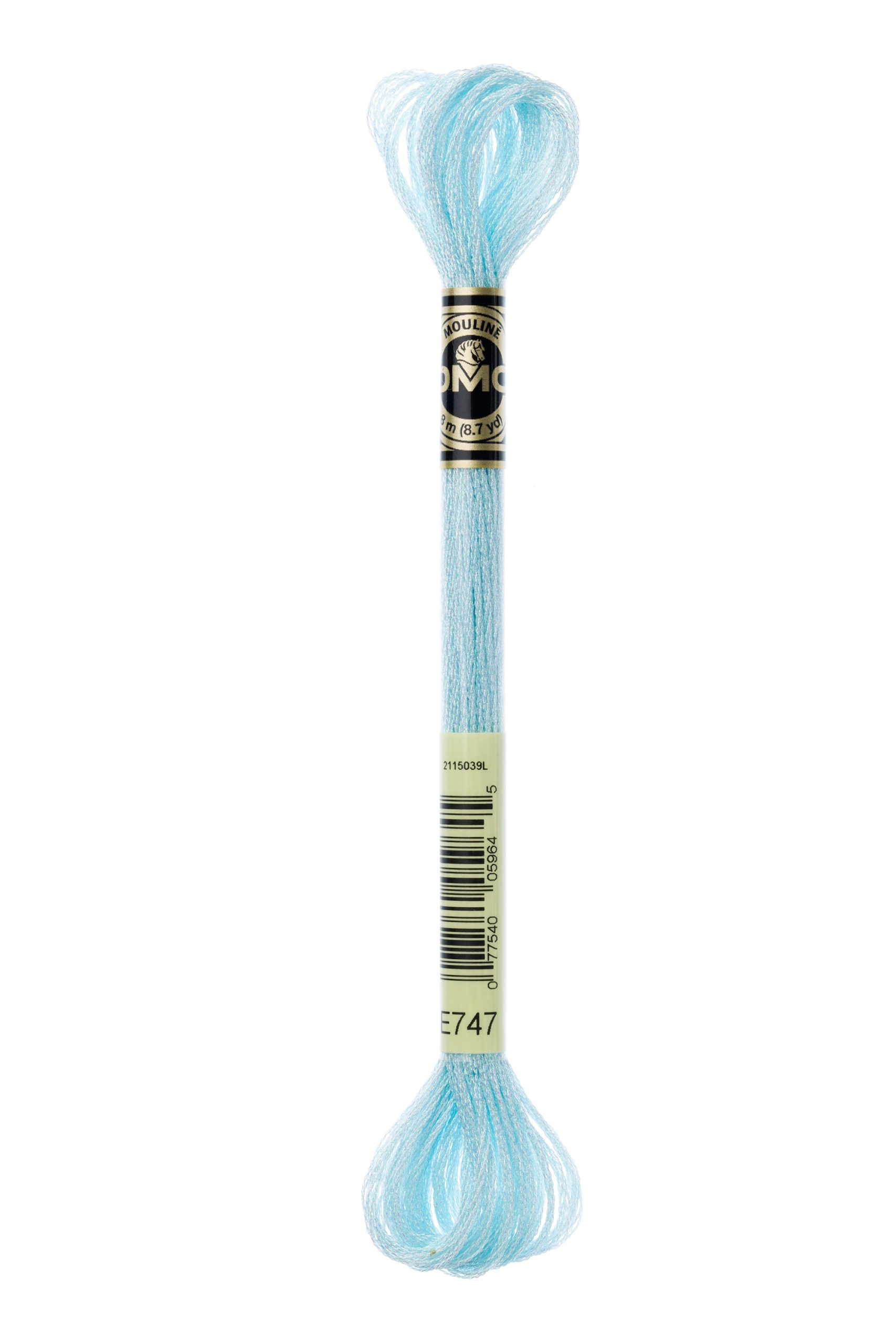 Cotone Dmc Mouline Effet Lumiere Colore E747: Filo di cotone multicolore con effetto luminoso per tecniche di ricamo e uncinetto. | Dematteis.it