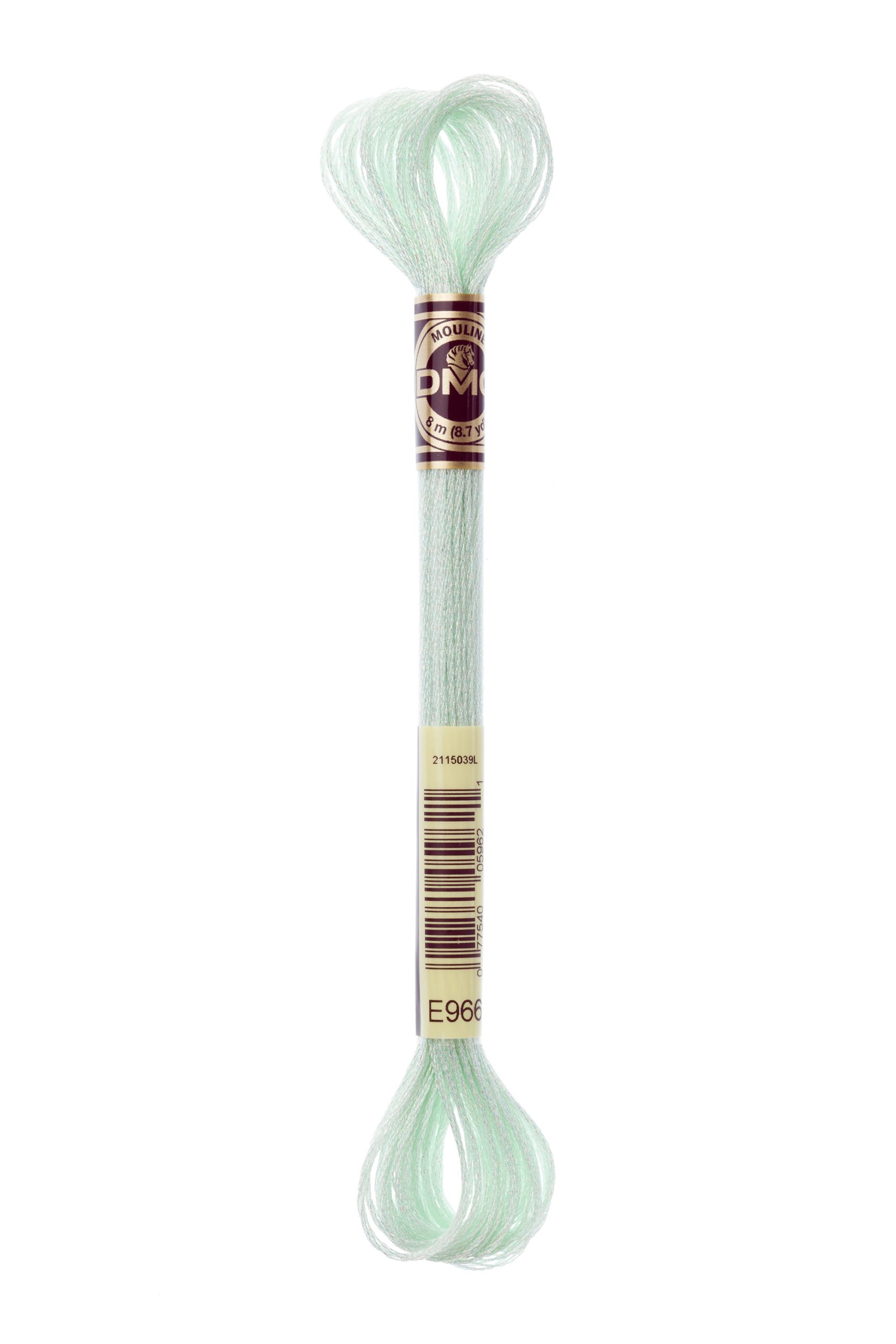 Cotone Dmc Mouline Effet Lumiere Colore E966: Filo di cotone sottile e luminoso, disponibile in una vasta gamma cromatica, ideale per ricami, uncinetto e progetti di artigianato. | Dematteis.it