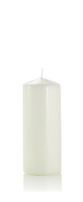 Candela Cilindrica 6X15 Cm Avorio
