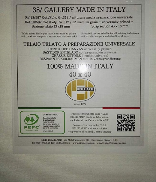 Telaio Telato Linea 38 Basic 50X70 Cm