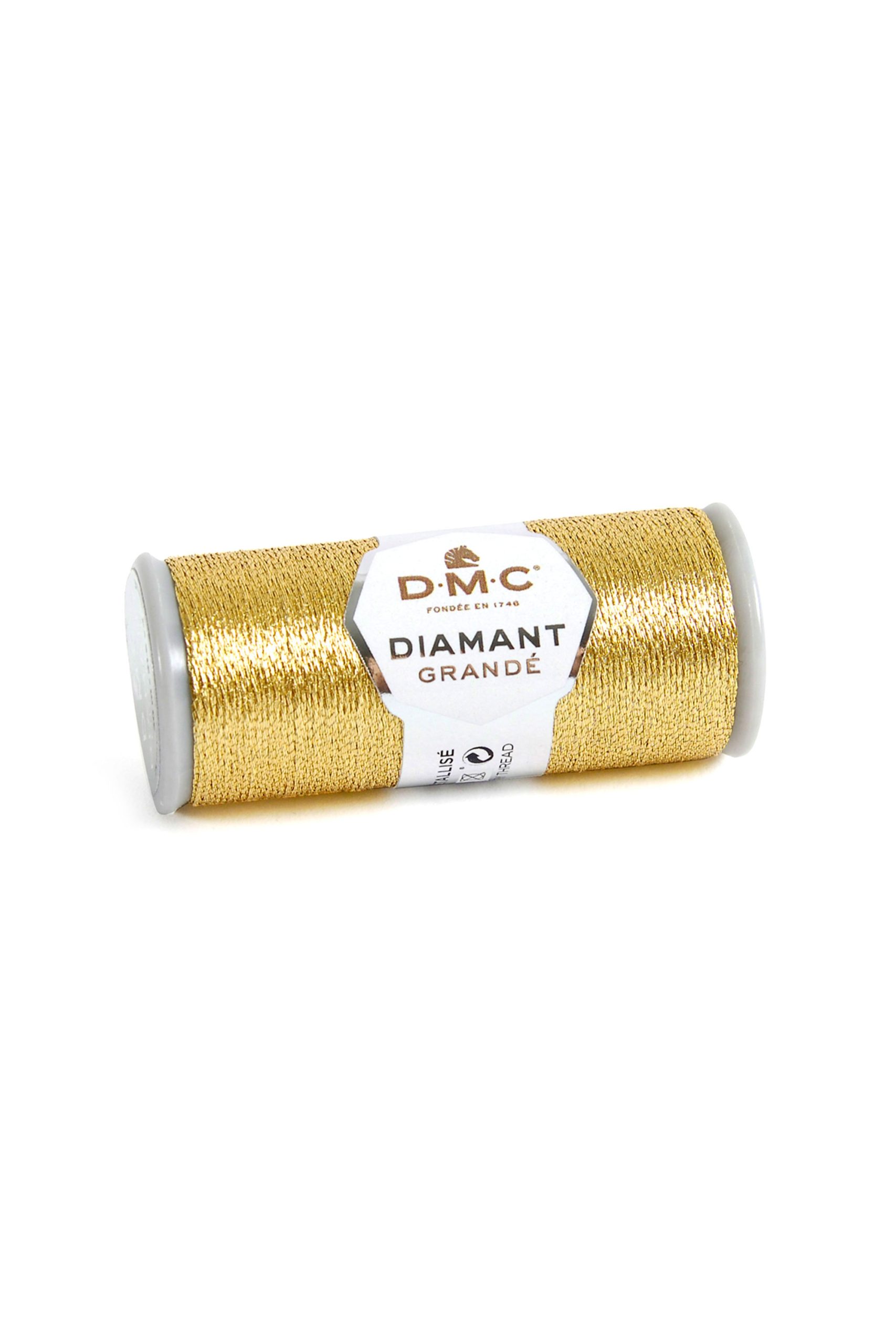 Filato Metallizzato Dmc Diamant Grande Colore G3821: Filato di pregiata lavorazione con riflessi metallici e brillanti tonalità per realizzare creazioni tessili di pregio. | Dematteis.it