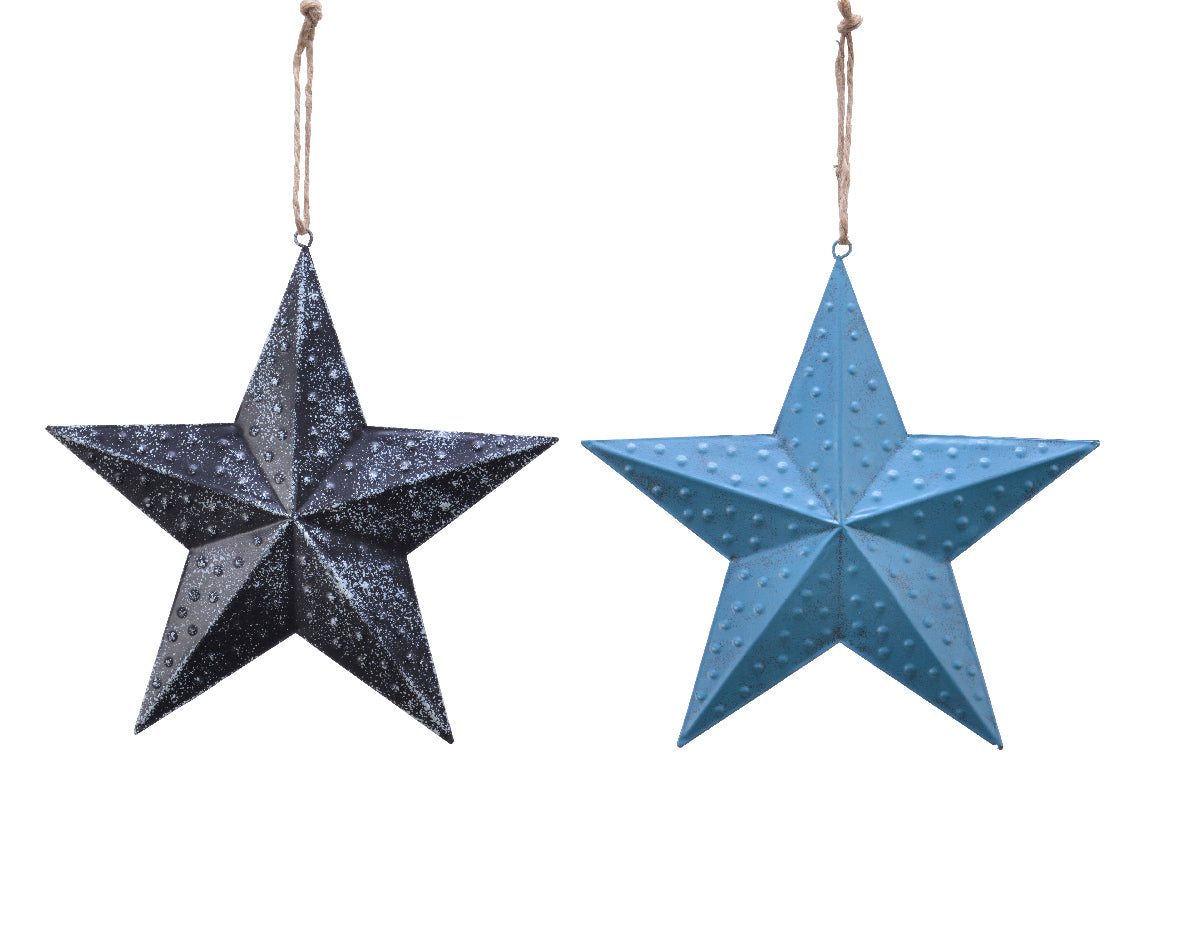 Pendente Stella decorativo da 21 cm per addobbi natalizi con cordino di sospensione - DeMatteis.it